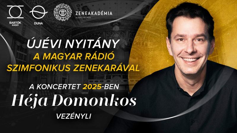 Az Újévi koncert különleges eseményét a Magyar Rádió Szimfonikus Zenekara adja elő, amelyet január 1-jén élőben élvezhetünk a Bartók Rádió közvetítésében.